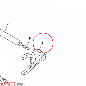 YAMAHA - WODZIK nr: 5JW185120000