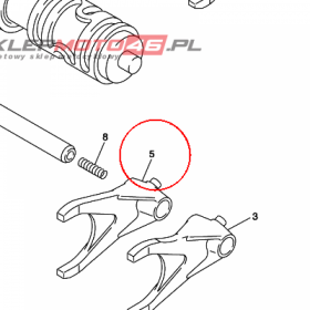 YAMAHA - WODZIK nr: 5JW185130000