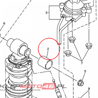 YAMAHA - TULEJKA nr: 5JW222160000