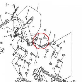 YAMAHA - TULEJKA DYST. nr: 5JW283290000