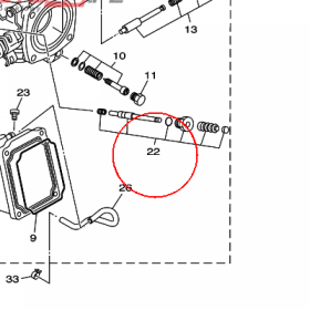 YAMAHA - ROD SET nr: 5JX145040000