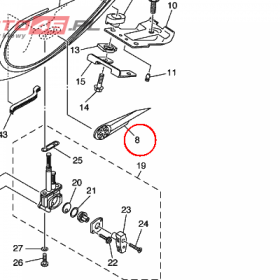 YAMAHA - EMBLEMAT nr: 5JX2416B0000
