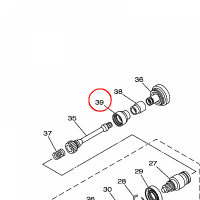 YAMAHA - SEAL 2 nr: 5KM461370000
