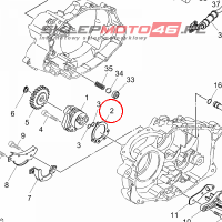 YAMAHA - USZCZELKA nr: 5LP133290000