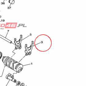 YAMAHA - wodzik nr: 5LP185110000