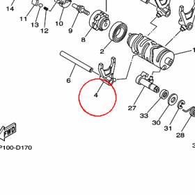 YAMAHA - WODZIK nr: 5LP185121000