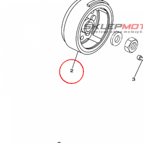 YAMAHA - WIRNIK nr: 5LP814500000
