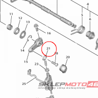 YAMAHA - JOINT, ROD 1 nr: 5LV181160000