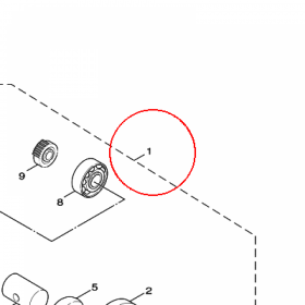 YAMAHA - WAL KORB. nr: 5MLE14000200