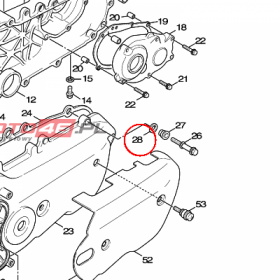 YAMAHA - WASHER nr: 5MLE51580000