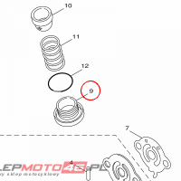 YAMAHA - KOREK SPUSTU OLEJU nr: 5MLE53512000