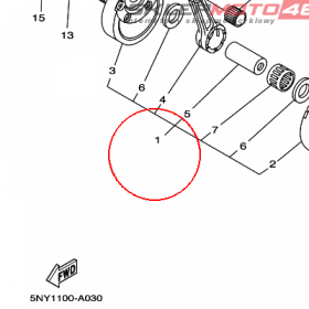 YAMAHA - WAL KORB. nr: 5MV114000000