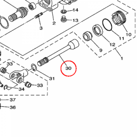 YAMAHA - WAL NAPEDOWY nr: 5NDG61720000