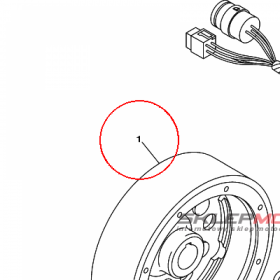YAMAHA - WIRNIK nr: 5NF814500000