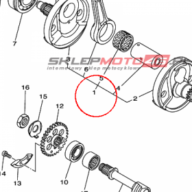 YAMAHA - WAL KORB. nr: 5NL114001000