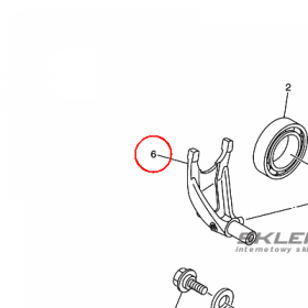 YAMAHA - USZCZELNIACZ nr: 5NL185020000
