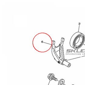 YAMAHA - USZCZELNIACZ nr: 5NL185021000