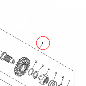 YAMAHA - WALEK nr: 5NX156011000