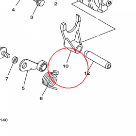 YAMAHA - WODZIK nr: 5NY185120000
