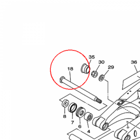 YAMAHA - WALEK nr: 5NY221410100