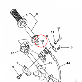 YAMAHA - WIRNIK nr: 5NY262730000