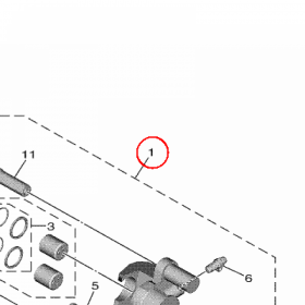 YAMAHA - ZACISK HAM. nr: 5PA2580T0000