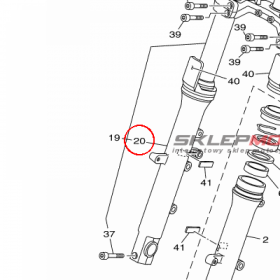 YAMAHA - RURA ZEW. AMORT. nr: 5PS231362000