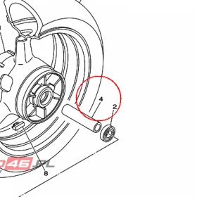 YAMAHA - ZAPINKA nr: 5PS253170000