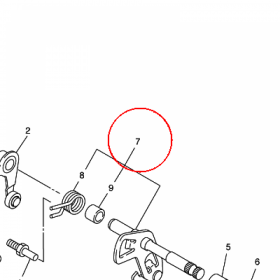 YAMAHA - WALEK ZM. BIEGOW nr: 5PW181010000