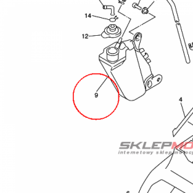 YAMAHA - ZBIORNIK WYROWNAWCZY nr: 5PW218710000