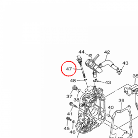 YAMAHA - KOREK OLEJOWY nr: 5RU153631000
