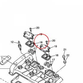 YAMAHA - REED VALVE ASSY nr: 5SL148900000