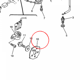 YAMAHA - WIRNIK nr: 5SL816730000