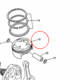 YAMAHA - tlok nr: 5TA116310000