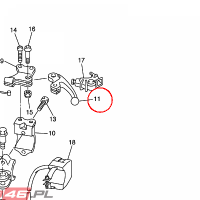 YAMAHA - DZWIGNIA ROZR. nr: 5TA839410000