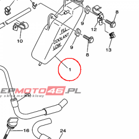 YAMAHA - ZBIORNIK WYROWNAWCZY nr: 5TG218710000