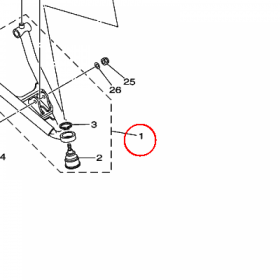 YAMAHA - WACHACZ PRZ. GTS nr: 5TG235702000