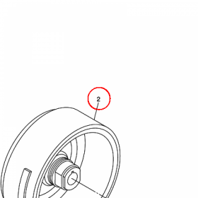 YAMAHA - WIRNIK nr: 5TJ814503000