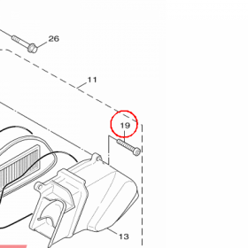 YAMAHA - SCREW nr: 5TYE44290000