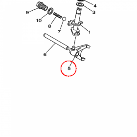 YAMAHA - wodzik nr: 5UH185110000