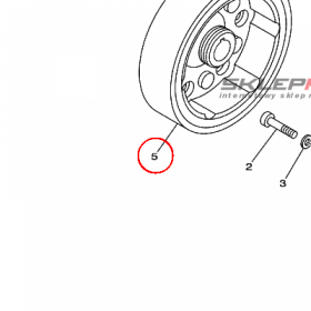 YAMAHA - WIRNIK nr: 5UH814500000