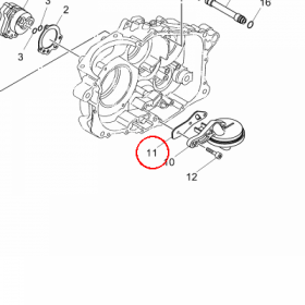 YAMAHA - ZIMMERING nr: 5VKE34151000