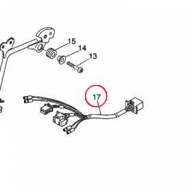 YAMAHA - WIAZKA PRZEW. EL. nr: 5VKH43591000