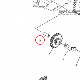 YAMAHA - WALEK nr: 5VLE55210000