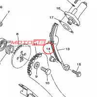 YAMAHA - COLLAR nr: 5VLE55980000