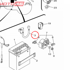 YAMAHA - WIRE, PLUS LEAD nr: 5VLH21150000