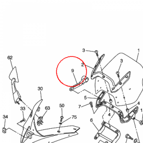 YAMAHA - LINK 2 nr: 5VS2833D0000