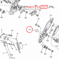 YAMAHA - OGRANICZNIK PODSTAWKI nr: 5VX271140000