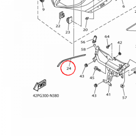 YAMAHA - TRIM nr: 5VX283760000