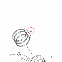 YAMAHA - pierscienie tlokowe nr: 5VY116030100